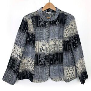 Vintage Dressbarn Embroidered Tapestry Jacket